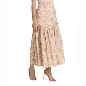 Elie Tahari Smocked Skirt